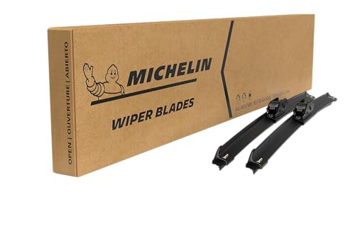 Michelin Stealth Ultra Wipers - Beam Blade Kit | Length:530/480MM | Set of Front Wipers for Seat:Ibiza II, Ibiza III, Leon, Toledo II |Skoda: Fabia I, Octavia I, Superb I VW: Golf III, Golf IV, Polo