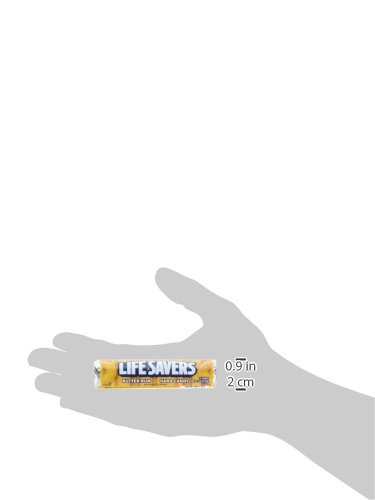 LIFE SAVERS BUTTER RUM HARD CANDY BULK, 1.14 OUNCE (20 SINGLE PACKS)