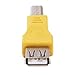 HDE USB Type A Female to USB Type B Male Adapter