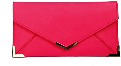 Faux Leather Envelope Bag