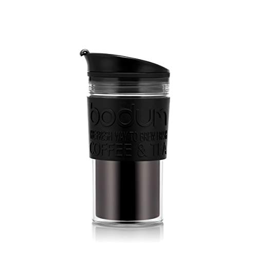 BODUM-KAFFEESET – Cafetière-Kaffeebereiter (1 Liter/8 Tassen) aus Edelstahl, doppelwandiger Reisebecher und elektrische… – Bild 7