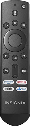 Insignia NS-RCFNA-19 Fire TV Voice-Activated Remote Control OEM for Insignia & Toshiba Fire TV Edition Televisions (Renewed)