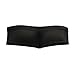 iEFiEL Mens Shiny Cap Cover Bulge Pouch Low Rise Mini Bikini Briefs Lingerie Underwear Black M