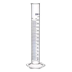 Thick Glass Graduated Cylinder Measuring Liquid Lab