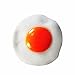Giveme5 Pack of 3 Cute Simulation Fried Eggs Pancake Children Playing Toy Teaching Props Artificial Fake Food Decoration Kitchen Toy Random Color