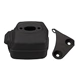 Panari 501766605 Exhaust Muffler + Bracket For Husqvarna 50 51 55 Rancher Chainsaw 501718801
