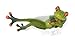 Sudopo Novelty Frog in Clawfooted Bathtub Figurine, 6W