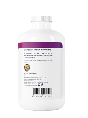 Wellthy Omega 3 Epax® 400 Cápsulas Ácidos Grasos 2000mg. Aceite de Pescado Noruego Ultraconcentrado. 30% EPA y 20% DHA La más alta concentración, Alta Pureza, Softgel