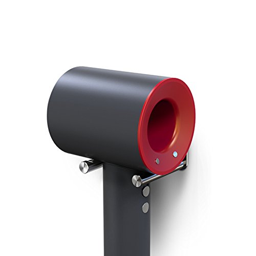 XBERSTAR Stainless Steel Wall Mount Holder Stand for Dyson Supersonic HD01 Hair Dryer