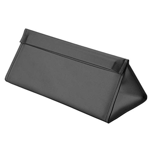 BUBM Travel Portable Storage bag for Dyson Supersonic Hair Dryer, Magnetic Flip PU Leather Moistureproof Anti-scratch Dustproof Shockproof Protection Organizer Travel Gift Case (Black)