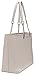 MICHAEL Michael Kors Womens Jet Set Travel Chain Medium Top Zip Multifunction Tote Cement One Size