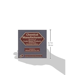 Chemical Manufacturers Electronic Directory of Trade Name Products