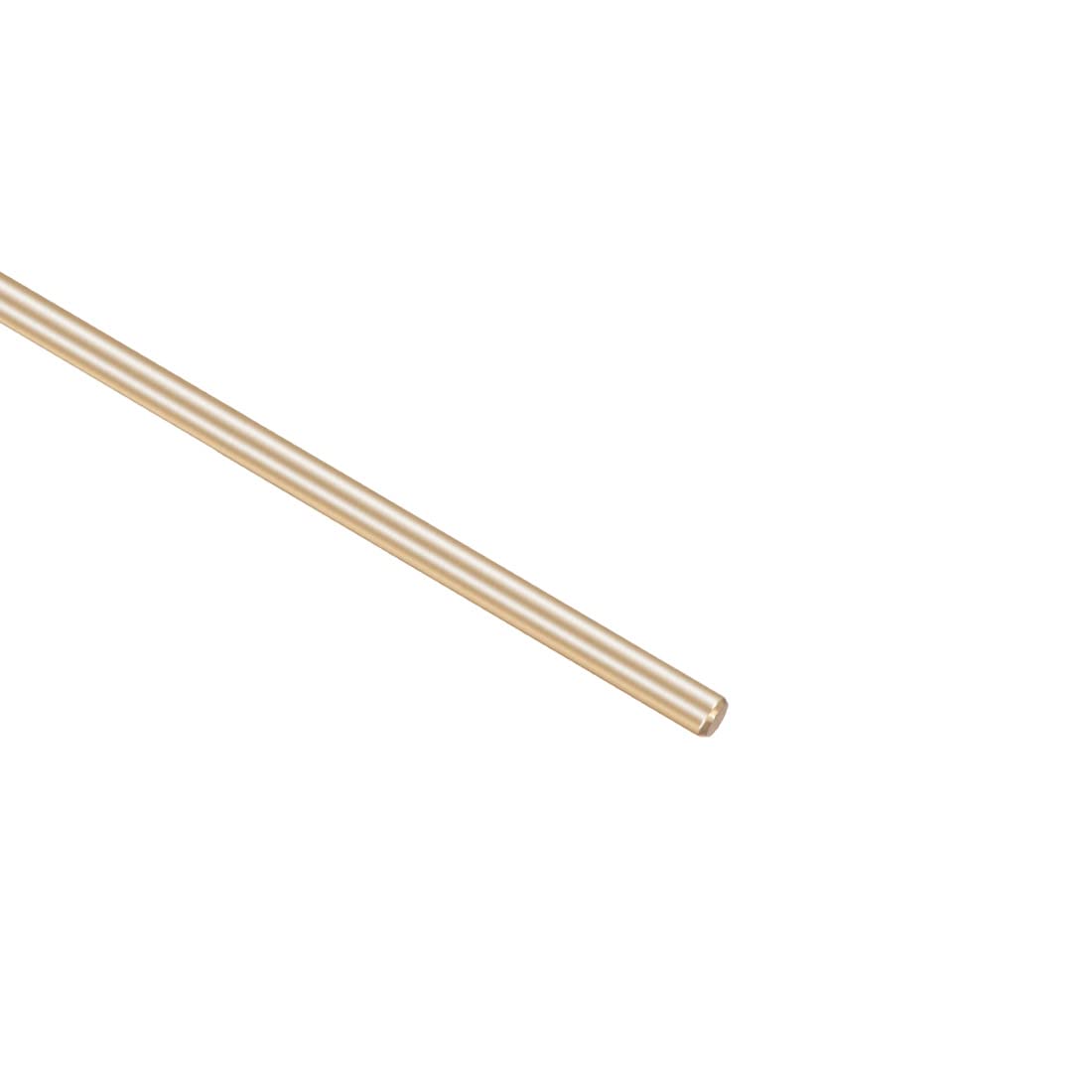 sourcing map Brass Solid Round Rods Lathe Bar Stock for DIY Craft 30mmx2mm 20pcs