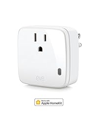 Elgato Eve Energy dispositivo medidor de poder y apagador con tecnología HomeKit de Apple, Bluetooth de bajo consumo de energía
