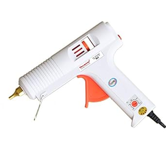 Themisto - Built With Passion 150W Multi Temperature High Power Hot Melt Glue Gun With Sticks (5 Pcs)