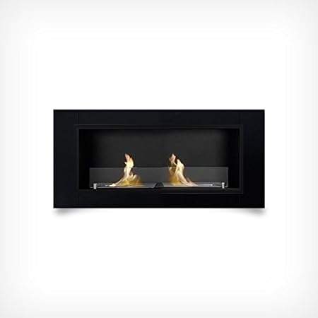 Luxury Gel Fireplace 110 Cm Wall Mounted Fireplace Bio Ethanol
