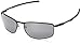 Oakley Men's OO4107 Conductor 8 Rectangular Sunglasses, Matte Black/Black Iridium Polarized, 60 mm