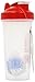 BlenderBottle Classic (Discontinued Style), 28-Ounce, Clear/Red