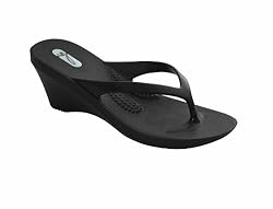 Kylie Flip-Flop Wedge Sandal by OkaB