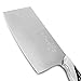 Chinese Kitchen Knife Vegetable Knife Professional Chef Knife with Stainless Steel Full Tang Cast Steel Handle