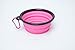 LukPaw Dog Bowl Travel Cup for Dog, Collapsible Pet Bowl,Foldable Expandable Dish for Pet Dog/Cat Food Water Feeding Portable Travel Bowl 4-Pack with Free Carabiner (Parent) (4 Colors)