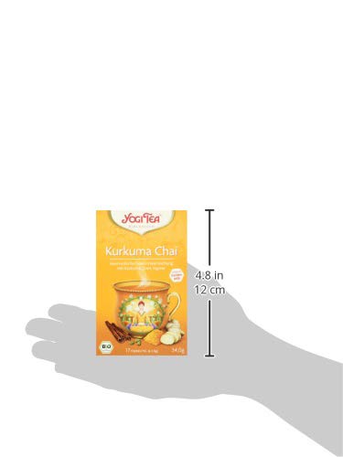 YogiTee Kurkuma Chai 17 Beutel, 3er Pack (3 x 35 g) – Bild 5