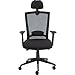 Staples Telfair Black Mesh Chair with Headrest