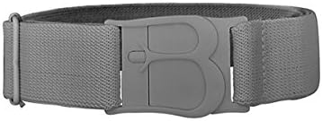 Beltaway Original Flat Buckle Belt (Plus Size), Gray