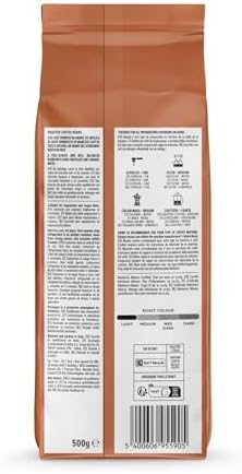 Espresso Crema Light Roast Kaffeebohnen, 500 g, Rainforest Alliance zertifiziert