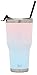 Simple Modern Cruiser Tumbler with Clear Flip Lid and Straw - Insulated Travel Mug Stainless Steel Water Bottle 30 Ounce Ombre: Sweet Taffy