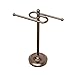 Gatco 1545BZ Countertop S-Style Towel Holder, Oil Rubbed Bronze