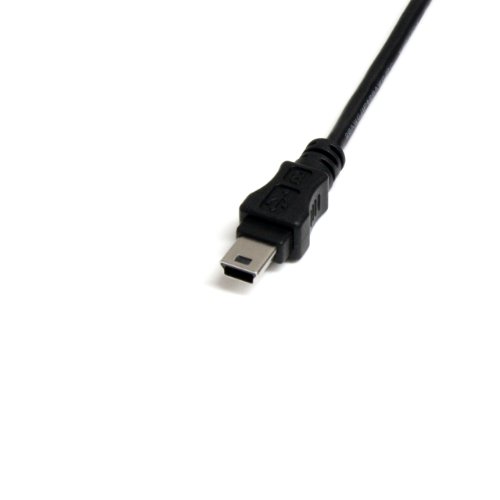 StarTech Mini USB 2.0 Cable - USB A to Mini B F/M - 1 Feet (USBMUSBFM1)