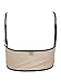 Choies Women's Black Floral Sheer Eyelash Lace Spaghetti Strap Crop Cami Bra S