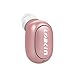 Mini Wireless Bluetooth Earphones ,Lobkin Stereo Headset Headphones with MIC In-Ear Earbuds - Rose Gold(One Pcs)