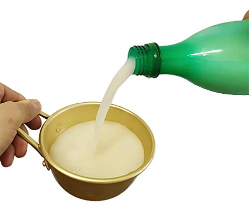 image for GOODS KOREA Makgeolli bowls, Aluminum Korean Traditional Bowls for Mak