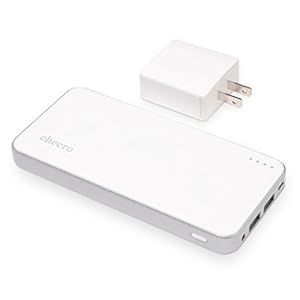 cheero Energy Plus 12000mAh マルチデバイス対応 大容量モバイルバッテリー
