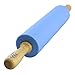 Rolling Pin, YYP Non-Stick Silicone Surface Rolling Pin, Wooden Rolling Pin Handle for Rolling Dough, Baking, Small Size
