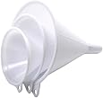 Nopro Plastic Funnel, Set of 3