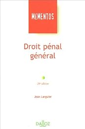 Droit pénal général