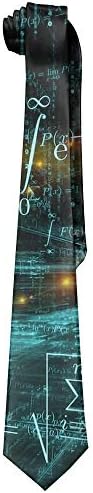 Fashion Neckties Tie Math Behind Bitcoin Gentlemen Casual Necktie For Men