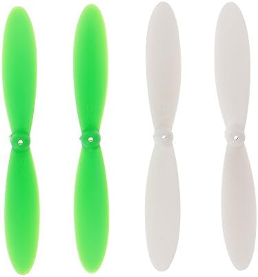 Jimi 2 Pairs Original Cheerson CX-30W-05 Round Propellers for Cheerson CX-30 CX-30W RC Quadcopter