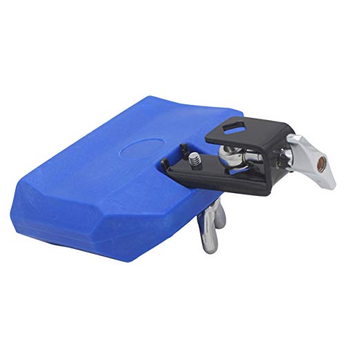 Cheekbone 2019 Newest 1PC Blue Percussion Drum Bell Block Cowbell Cow Bell Mountable Mallet Musical Instrument Accessory Parts