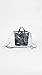 The Handbag Raincoat Women's Mini City Slicker Handbag Raincoat, Clear/Black, One Size