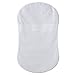 Halo Bassinest Swivel Sleeper Fitted Sheet, White (2 Pack)