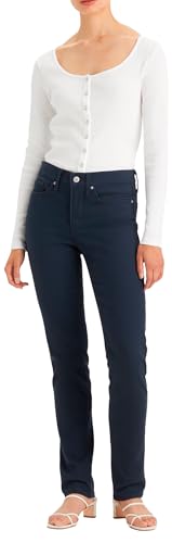 Levis Womens 312 Shaping Slim, Outer Space Twill, 28W / 32L