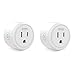 Mini Smart Plug Outlet with Timer Work with Amazon Alexa Google Home IFTTT,no Hub Required,ETL and FCC listed Wifi enabled Remote Control Smart Socket by Gosund,Only Supports 2.4GHz Network (2 Pack)