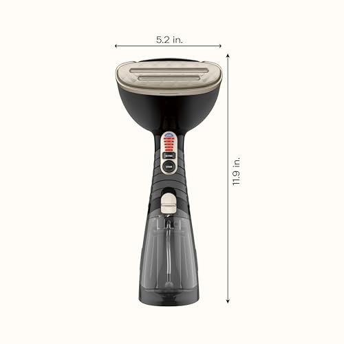 Conair Handheld Garment Steamer for Clothes, Turbo ExtremeSteam 1875W, Portable Handheld Design, Strong Penetrating Steam - Amazon Exclusive in Black