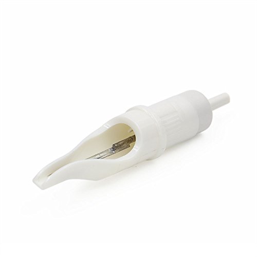 Tattoo Single Stack Magnum Cartridge Needles - CINRA Disposable Rotary Tattoo Single Stack Magnum Needles Cartridge Grip For Tattoo Supplies (35/11M1)