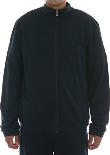 Hugo boss men s long sleeve sweatsuit - navy blue