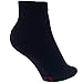 Alpine Swiss Mens 8 Pack Cotton Ankle Socks Athletic Performance Cushioned Socks Shoe Size 6-12 BLK